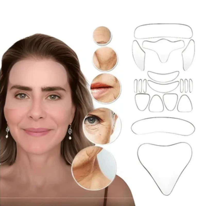 Adesivo Anti-Rugas das Famosas - Reutilizável em até 40 aplicações + Brinde Grátis