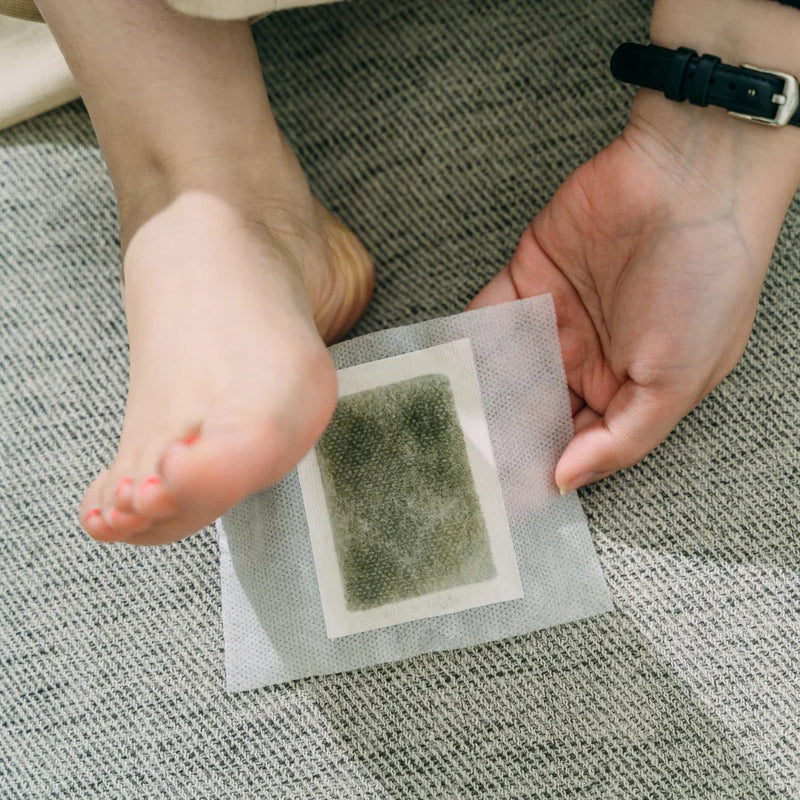 DetoxFeet™ – Adesivo Detox para Pés - Elimina Toxinas, Diminui o Inchaço e Auxilia no Emagrecimento